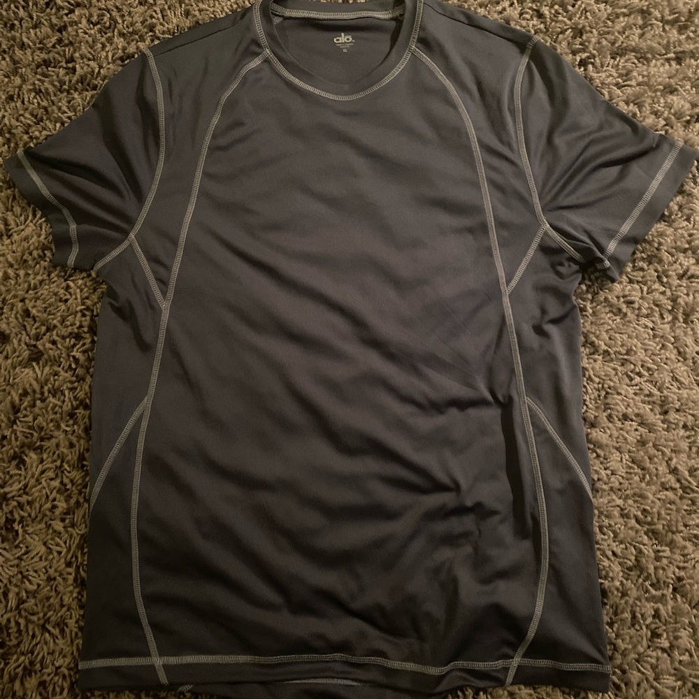 Alo Womens Workout Shirt Yoga Fitness Size XL